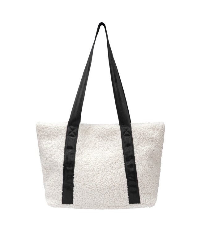Luhta Luhta Olars Shopper Bag Teddy Offwhite