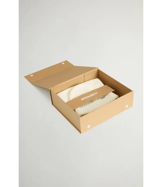 Woolrich Woolrich Gift Box Muts & Sjaal Jet Stream