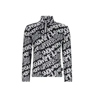 Superrebel Kidsgear Super Rebel  Spurt Ski Sport Pully Snowtime Print