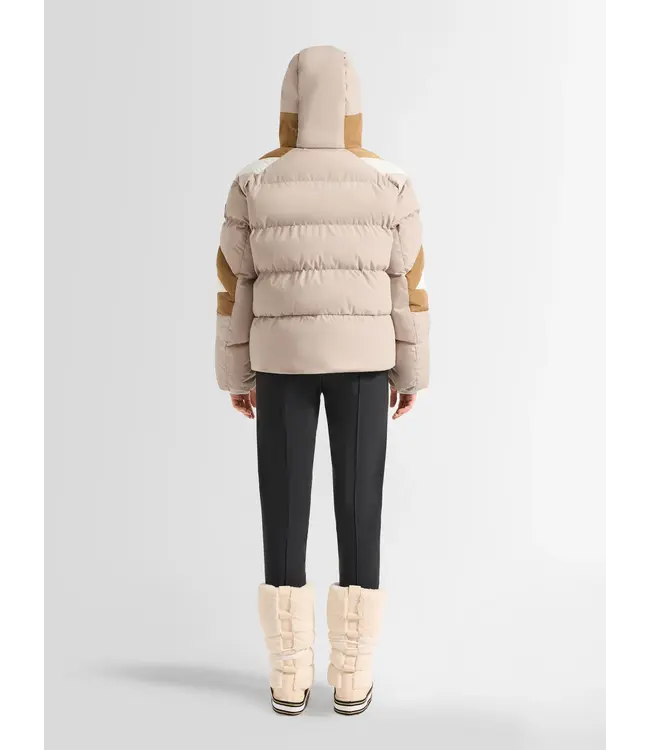 Fusalp Fusalp Women Charloy Down Ski jacket Latte/Chino/Neige