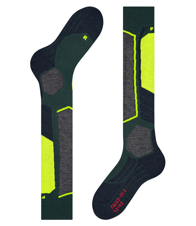 Falke FALKE SK2 Ski Sokken Heren Green/Navy