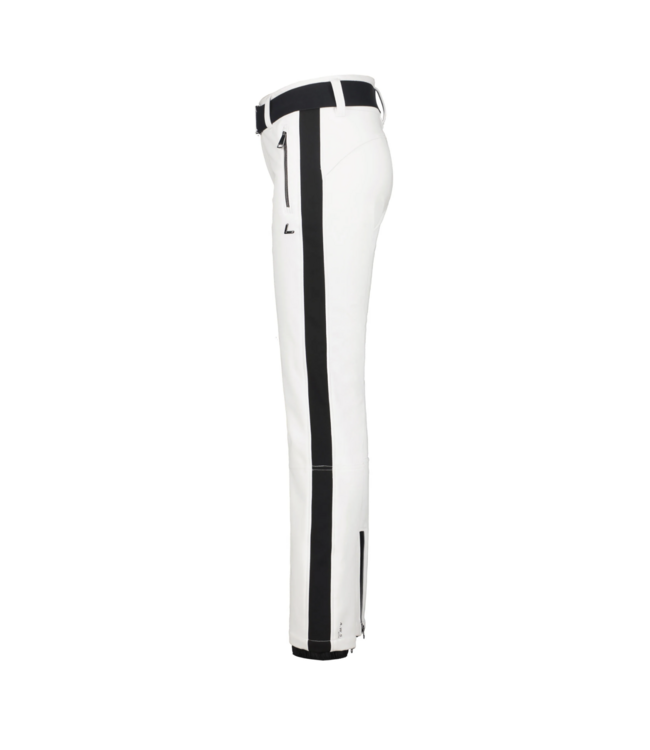 Luhta Luhta Dames Reututunturi Skibroek White / Black Stripe
