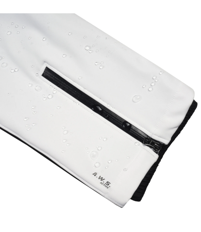 Luhta Luhta Dames Reututunturi Skibroek White / Black Stripe