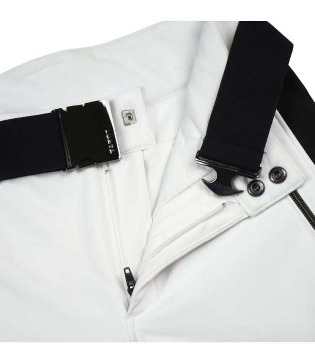 Luhta Luhta Dames Reututunturi Skibroek White / Black Stripe