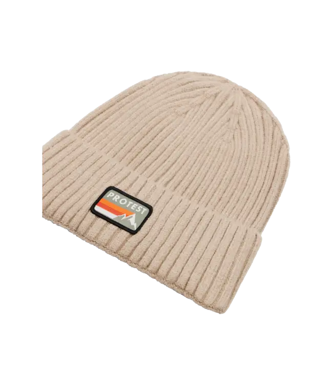 Protest Worsley Beanie Bamboo Beige