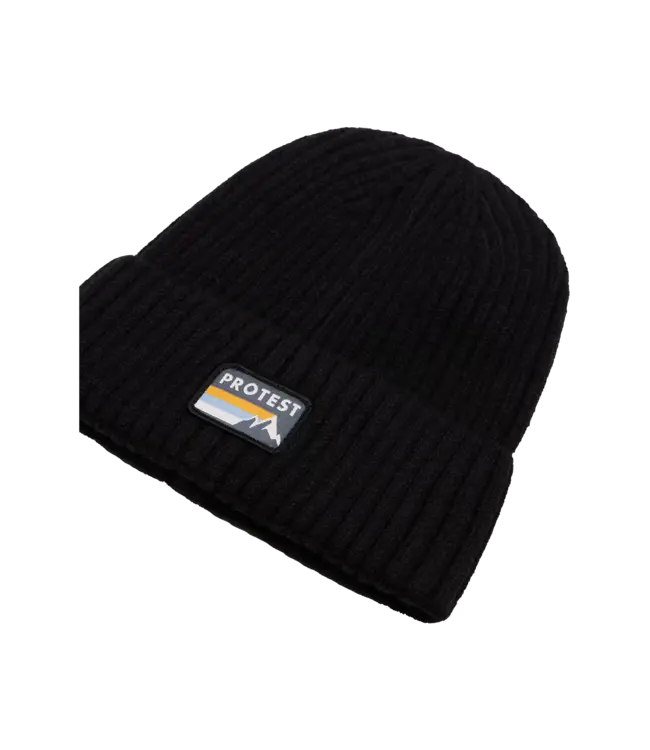 Protest Worsley Beanie True Black
