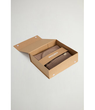 Woolrich Woolrich Gift Box Muts & Sjaal Falcon