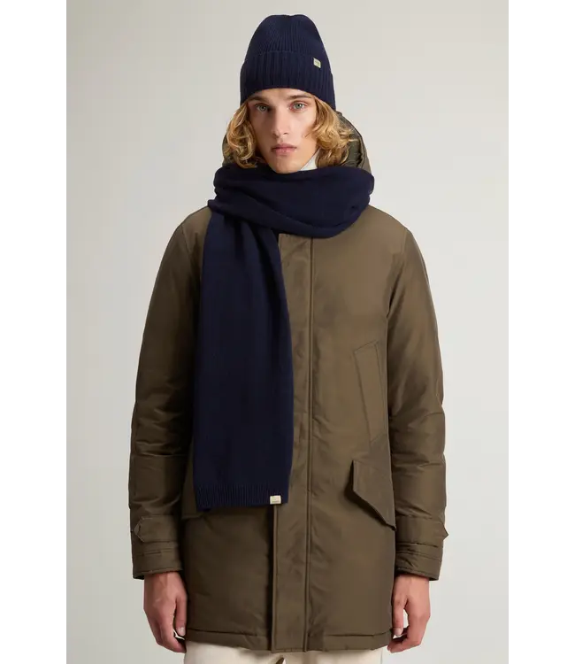 Woolrich Woolrich Gift Box Muts & Sjaal Melton Blue