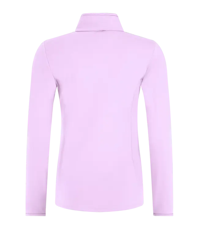Protest Dames Fabriz 1/4 Zip Pully Thistle Purple