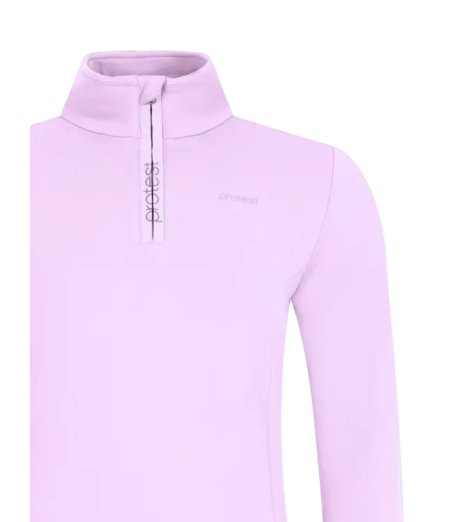 Protest Dames Fabriz 1/4 Zip Pully Thistle Purple