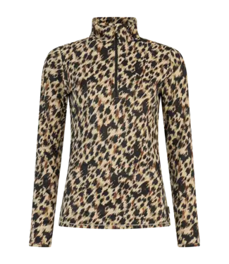 Protest Vessy Women 1/4 zip Pully Bamboo Beige