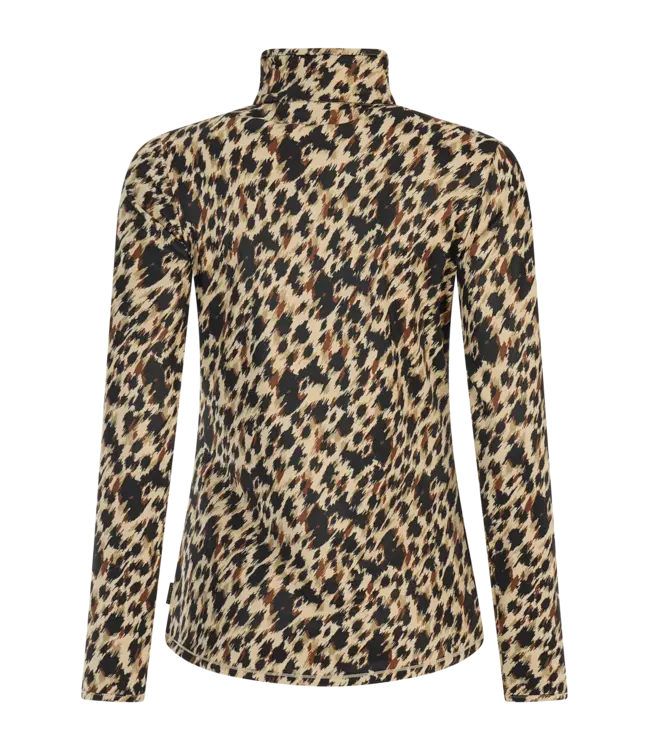 Protest Vessy Women 1/4 zip Pully Bamboo Beige