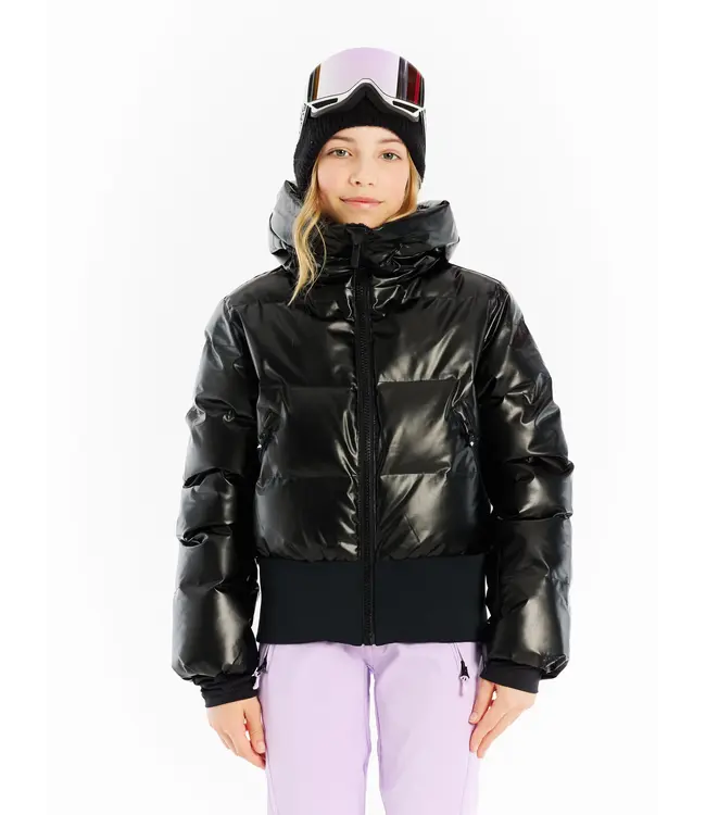 Protest Sparkle Girls JR Snowjacket True Black