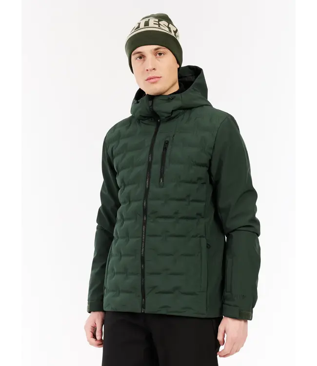Protest Malmo Men Snowjacket Kale Green