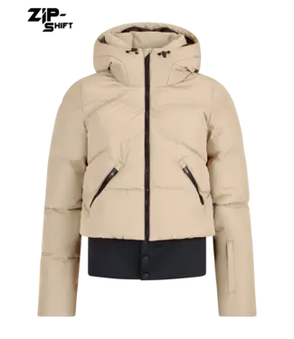 Protest Preppy Dames Ski Jacket Bamboo Beige