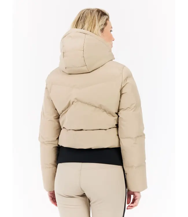 Protest Preppy Dames Ski Jacket Bamboo Beige