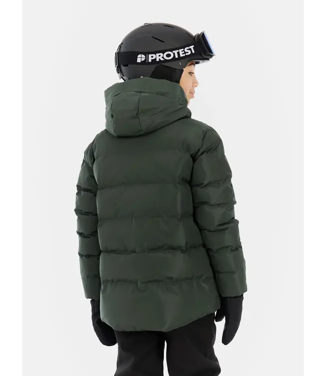 Protest Dillon Jr Snowjacket Kale Green