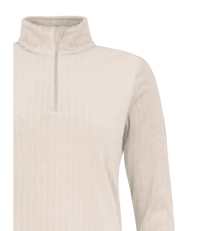 Protest PRTGAIL Women 1/4 Zip Active Top Kit Offwhite