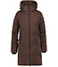 Luhta Luhta Eisele Dames Winterjas Dark Coffee