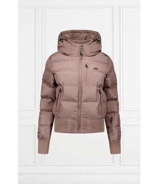 Airforce Sport Airforce Dames Taos Ski Jacket Star Black / Jacket Deep Taupe