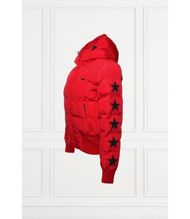 Airforce Sport Airforce Dames Taos Ski Jacket Star Black / Jacket Red