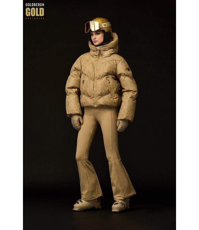 Goldbergh Goldbergh Fiora Ski Jacket Caramello - Goldline