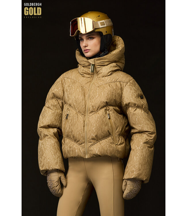 Goldbergh Goldbergh Fiora Ski Jacket Caramello - Goldline
