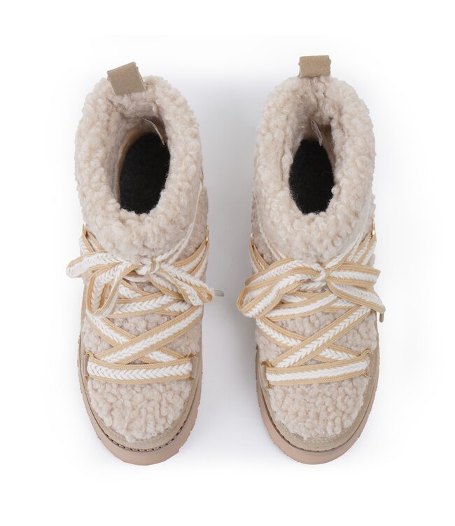 Luhta Luhta Ihana Dames Moonboots Beige