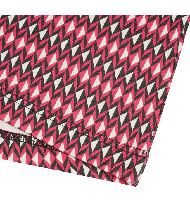 Luhta Luhta Peuratunturi Dames Skipully Print Roze/blauw/wit