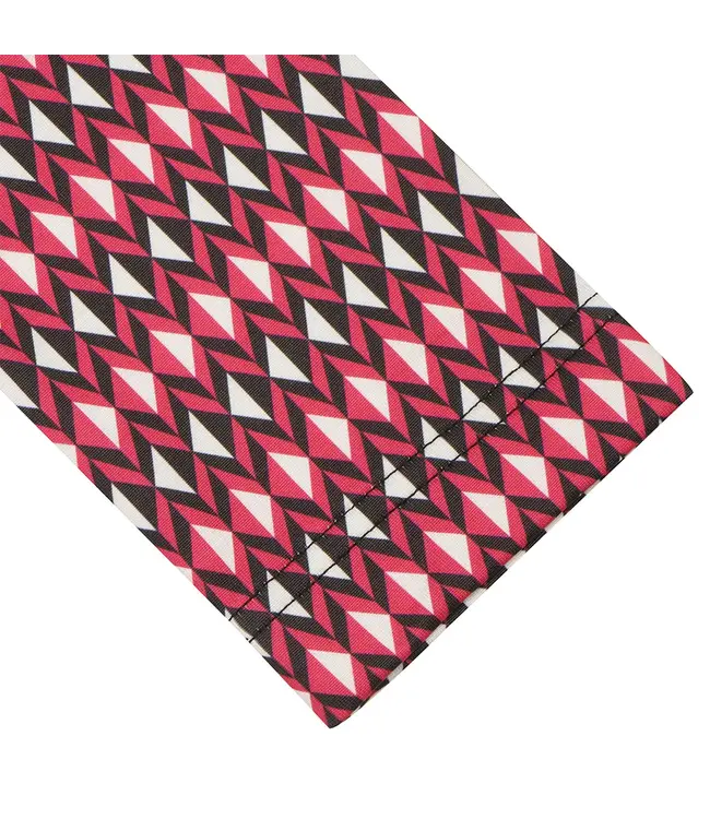 Luhta Luhta Peuratunturi Dames Skipully Print Roze/blauw/wit