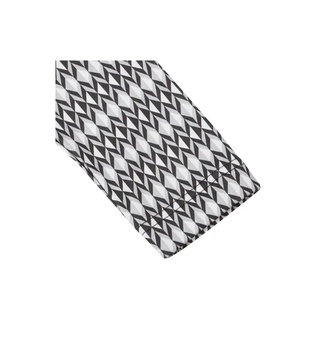 Luhta Luhta Peuratunturi Dames Skipully Print Zwart/Wit