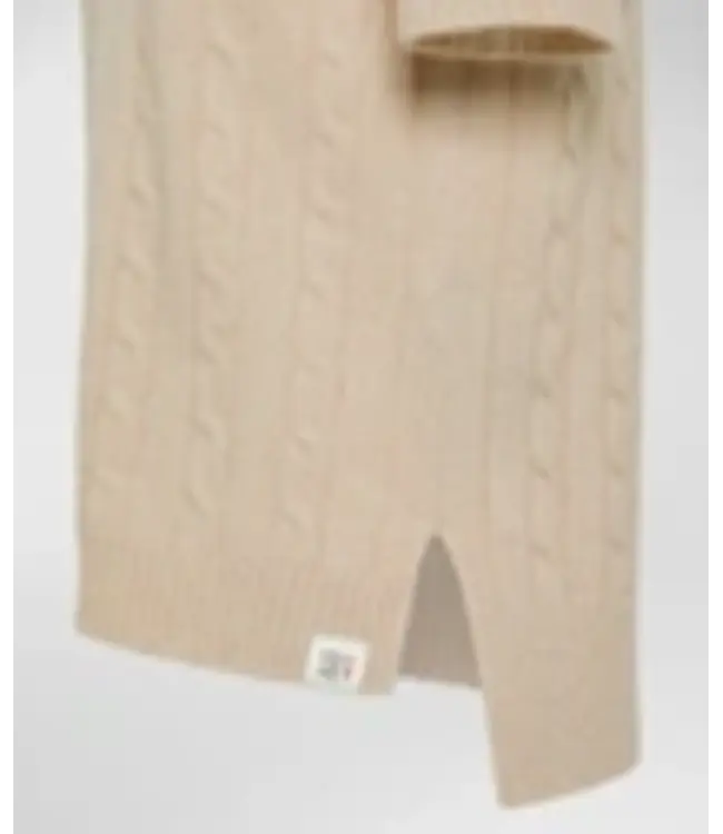 Peuterey Peuterey Dames Daumes Short Sleeve Sweater Sesamo