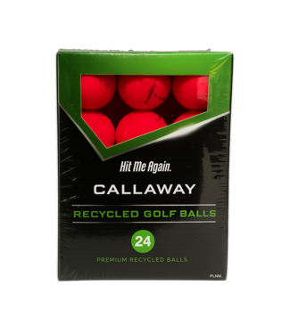 Callaway Callaway Recycled Golf Balls 24 stuks Rood