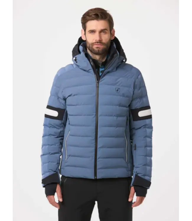 Toni Sailer Toni Sailer GIDEON Men Ski Jacket Blue Metal