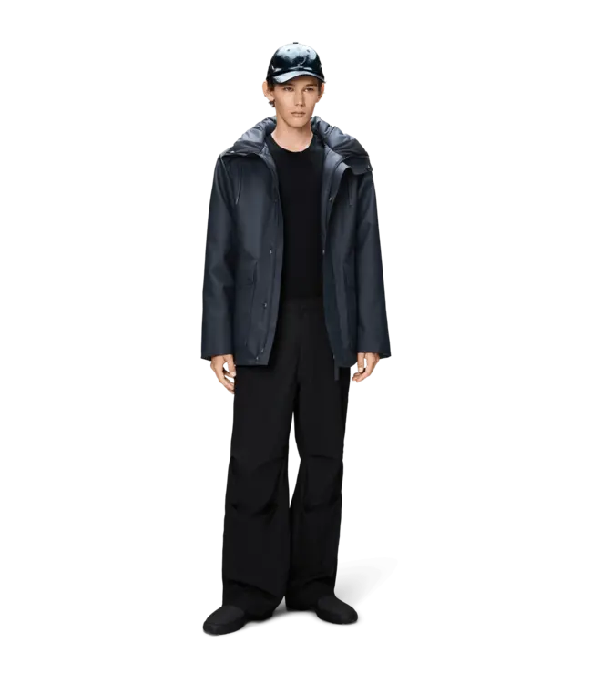 Rains Rains Nome Parka  W3T3 Matt Navy