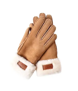 UGG UGG Dames Turn Cuff Glove Chestnut