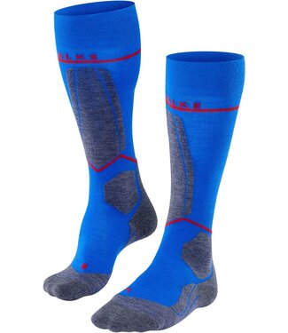 Falke Falke Ski + Tour SK4 Compression Ski Sock Blue/Grey
