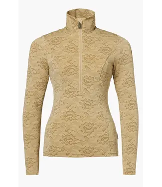 Goldbergh Goldbergh Gold Fascino Ski Pully Lace Caramello