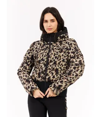 Protest Prtjetta Dames Skijas Panterprint 10K Bamboobeige