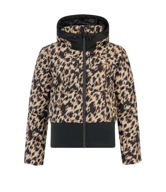 Protest Prtjetta Dames Skijas Panterprint 10K Bamboobeige