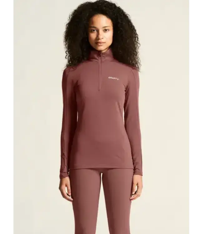 Craft CRAFT Dames Core Gain Midlayer Rose Brown