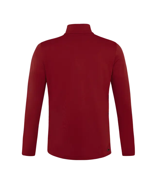 Protest Heren Rewill 1/4 Zip Pully Velvet Red