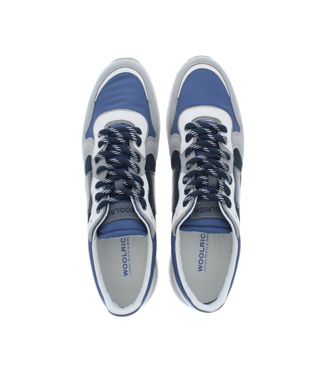Woolrich Woolrich Heren Jogger Sneakers Blauw/Wit