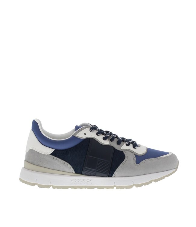 Woolrich Woolrich Heren Jogger Sneakers Blauw/Wit