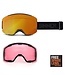 Sinner Sinner Snowflake Ski Goggle Matt Black Cat. S3+S1