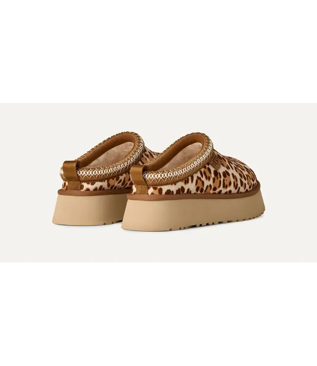 UGG Ugg Dames Tazz Plains Felicity Leopard Jasmine Cow Hair