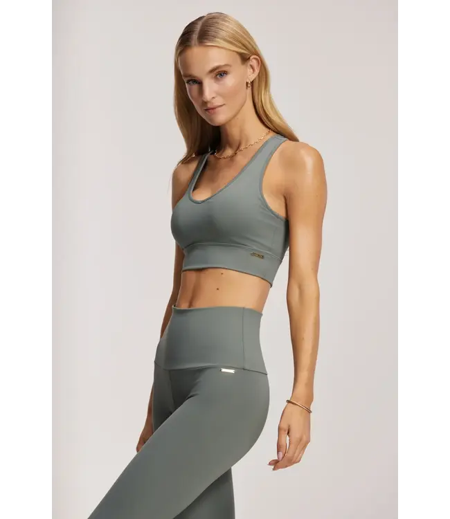 Deblon Deblon Classic Leggings High Waistband Sage