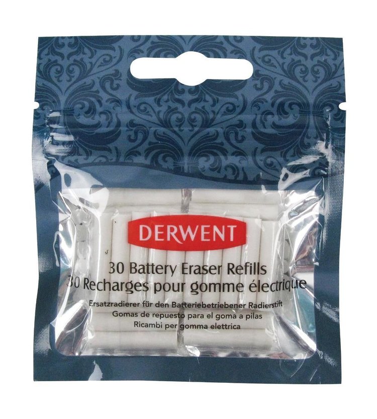 Derwent elektrische gum - navulling (30 stuks)