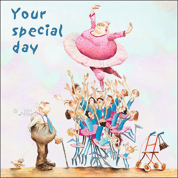 Art Revisited kunstkaart Marius van Dokkum - your special day