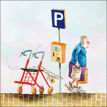 Art Revisited kunstkaart Marius van Dokkum - P
